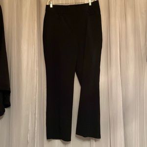 Basic black plus size 16 slacks